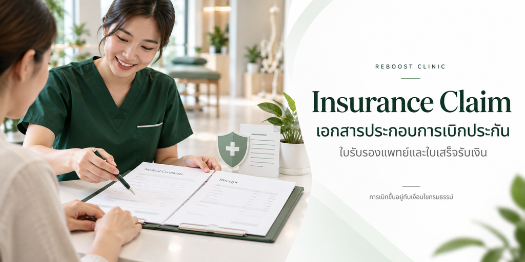 insurance claim at reboost clinic